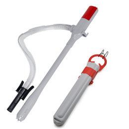 Электрический насос для перекачки топлива Dukshin 385мм 600л авто выключение 10 л/мин (10259342)